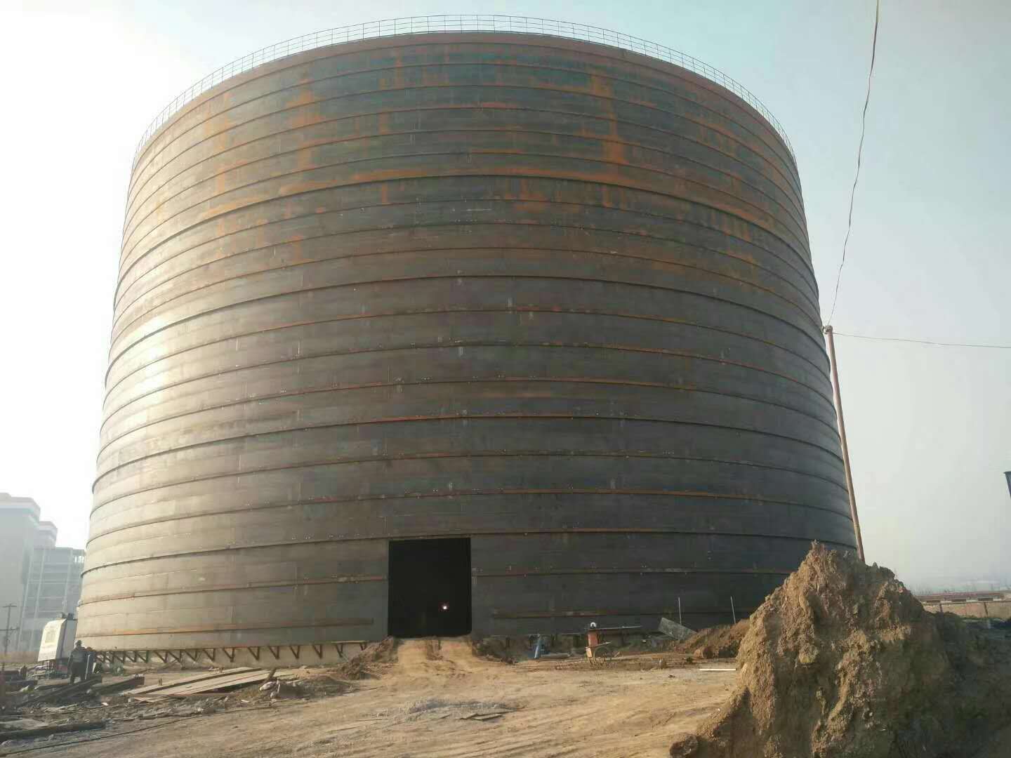 霍山承建大型钢板库的好处及原理