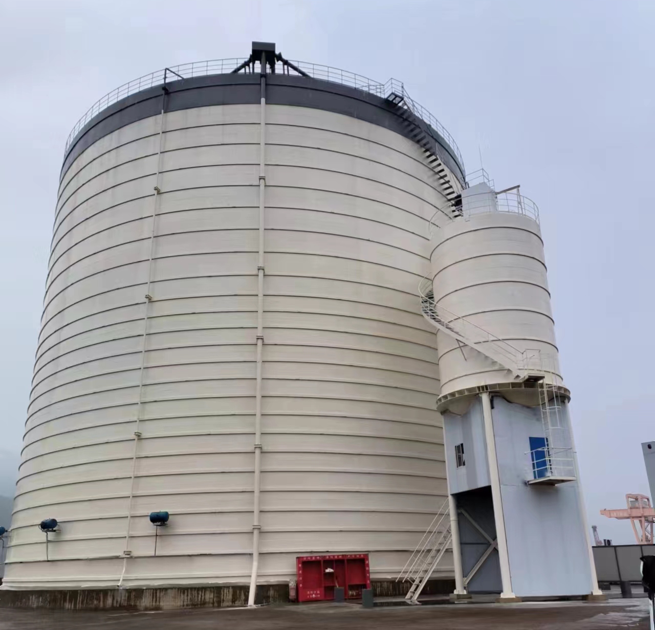 霍山10万吨水泥钢板库